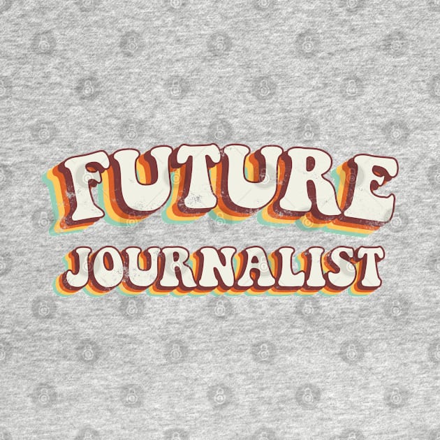 Future Journalist - Groovy Retro 70s Style by LuneFolk